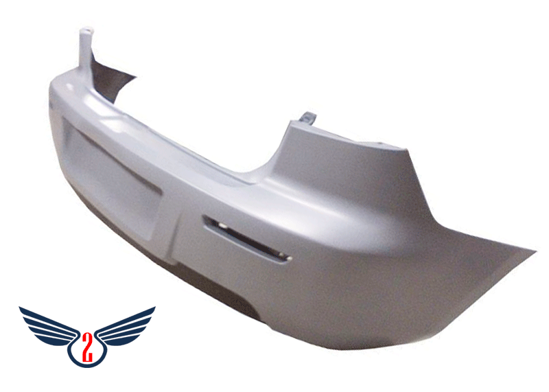 Бампер Mazda 3 2006-2009 (Под покраску) (Седан)
