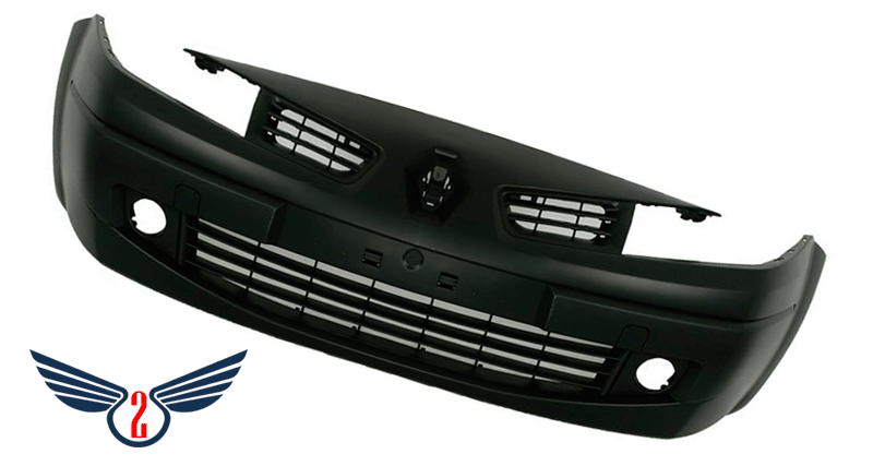 Бампер Renault Megane 2006-2008 (Під протитуманні фари, комплект)