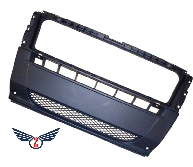 Бампер (Частина) Citroen Jumper 2006+ (С гратами)