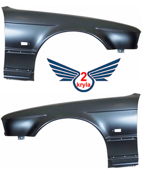 Крило BMW 5 E34 1988-1997 (С отвором під повторювач повороту)