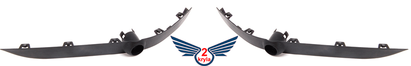 Накладка бампера BMW X5 E53 2000-2006
