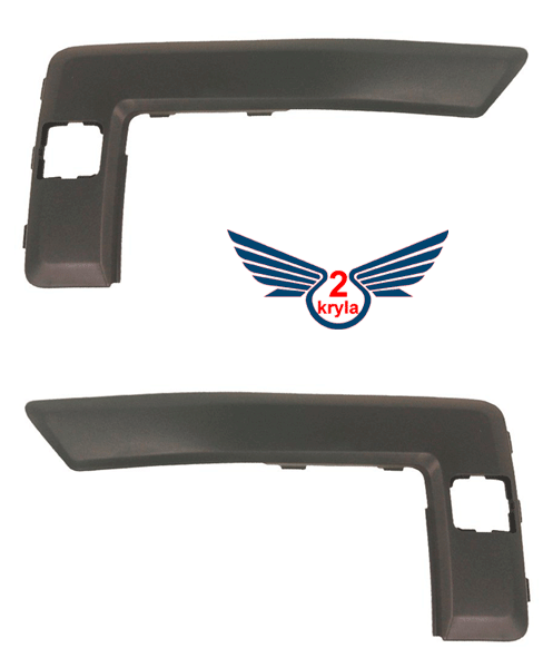 Накладка бампера Ford Fusion 2006-2012