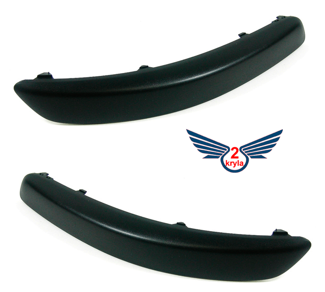 Накладка бампера VW Golf V 2004-2009  (Без отверстия под омыватель кроме GTI (Хэтчбек)