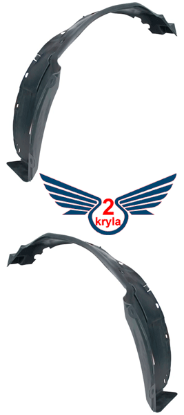 Подкрылок Opel Movano 2003-2009, полиэтилен.