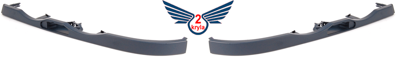 Смужка під фарою BMW 3 E46 2001-2005 (З використанням склоомивача)