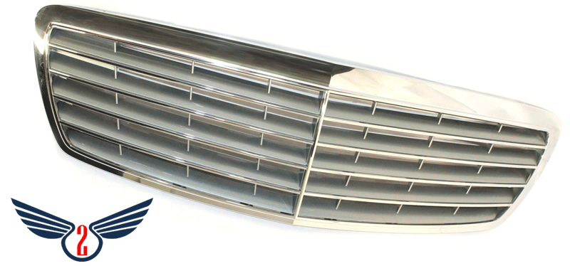 Решітка Mercedes 211 2002-2006 E-class (Комплект Elegance)