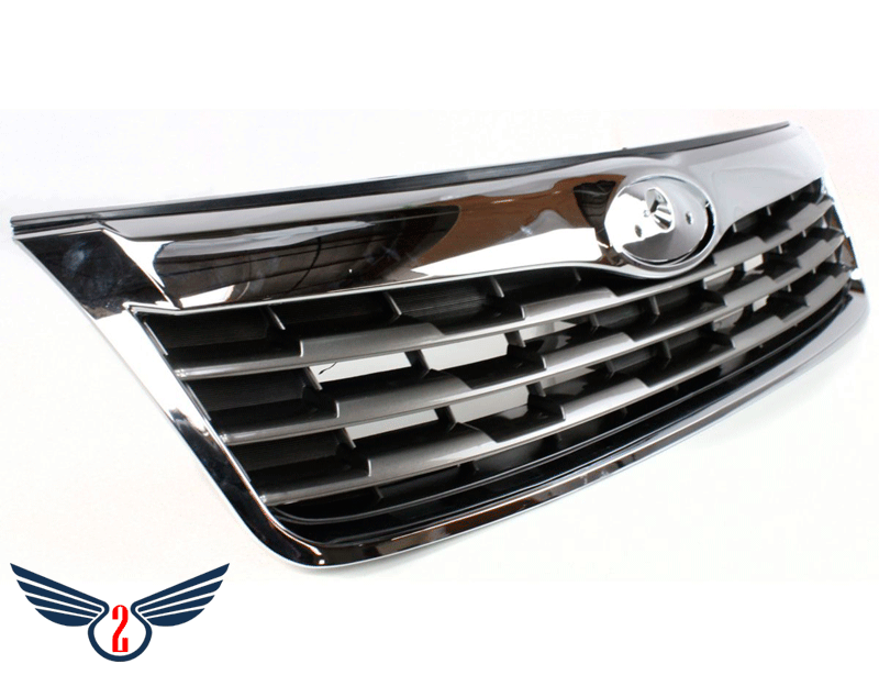 Решітка Subaru Forester 2008-2012 (Хромированная сіра)
