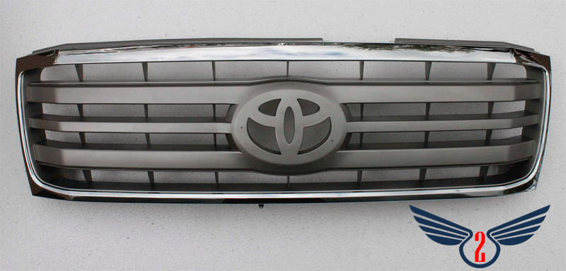 Решітка Toyota Land Cruiser 100 1998-2005 (Хромированная)