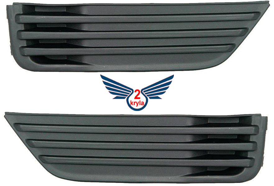 Решітка в бампер Ford Focus 2005-2008