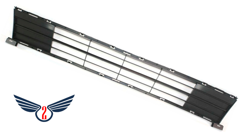 Решітка в бампер Mazda 6 GH 2008-2010 (Чорна)