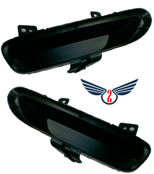 Решетка в бампер Mazda 6 GH 2008-2010 (Черная нижняя заглушка)