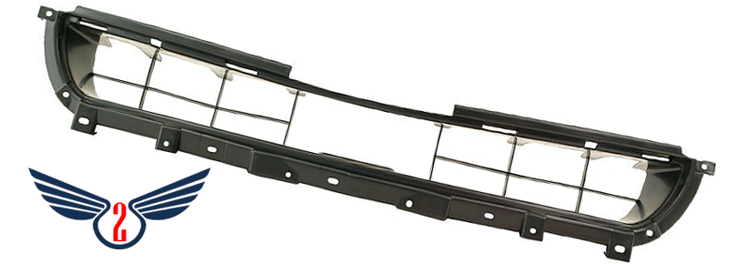 Решітка в бампер Mitsubishi Lancer 9 2006-2007 (Нижня)