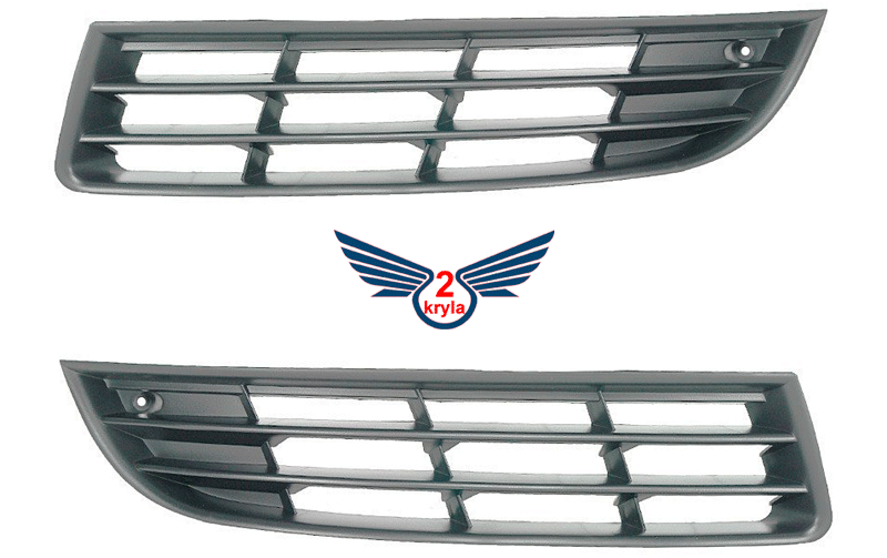 Решітка в бампер Passat B6 2005-2010
