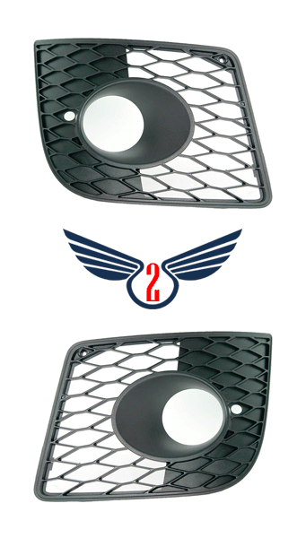 Решітка в бампер Seat Leon 2005-2009 під протитуманні фари
