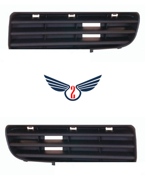 Решітка в бампер Skoda Octavia Tour 2000-2009 (Чорна крім Turbo)