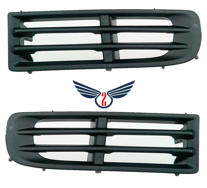 Решітка в бампер Toyota Avensis 2000-2002, під протитуманні фари