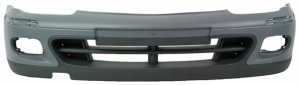Бампер Nissan Micra K11 1992-1998 , грунтованный , под противотуманные фары