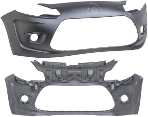 Бампер передний Citroen C3 2010-2013