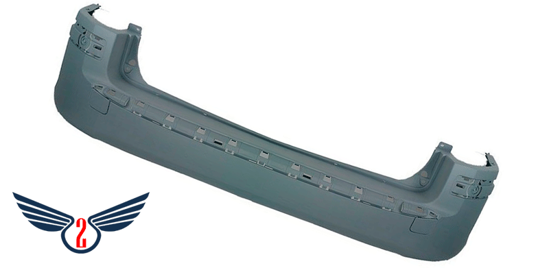 Бампер задний Peugeot 407 2004-2010, комби