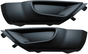Накладка бампера Mitsubishi Outlander 2007-2009 (Нижня)