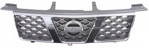 Решітка Nissan X-Trail 2001-2007 (Хромированная, чорна)