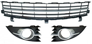 Решітка в бампер Renault Scenic 2006-2009