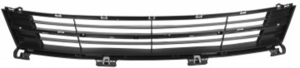 Решітка в бампер Mazda 6 GH 2008-2010 (С молдингом, хромована)