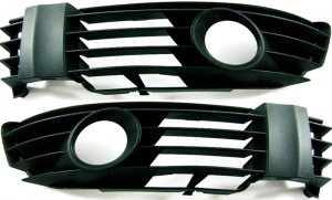Решетка в бампер VW Passat B5 2000-2005 (Под противотуманные фары)