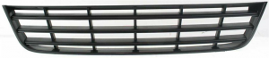 Решітка в бампер VW Passat B6 2005-2010 (С чорним молдингом)