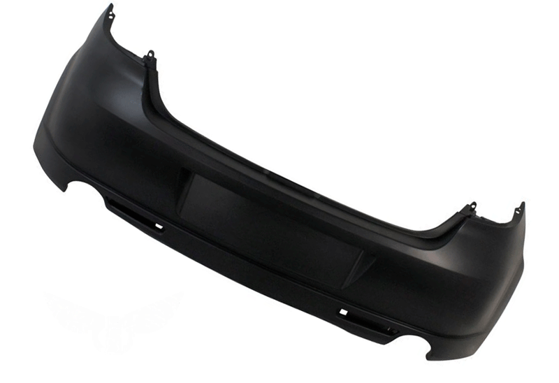 Бампер Mazda 6 GH 2008-2010 (Без отворів парктроника, два вихлопу)