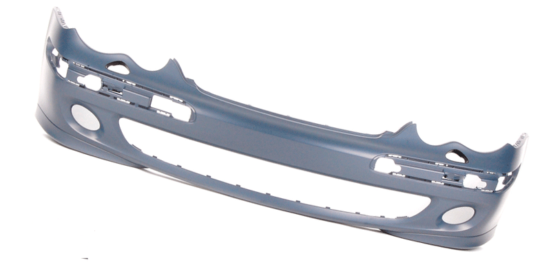 Бампер Mercedes 203 2004-2007 C-class (С отворами омивача)