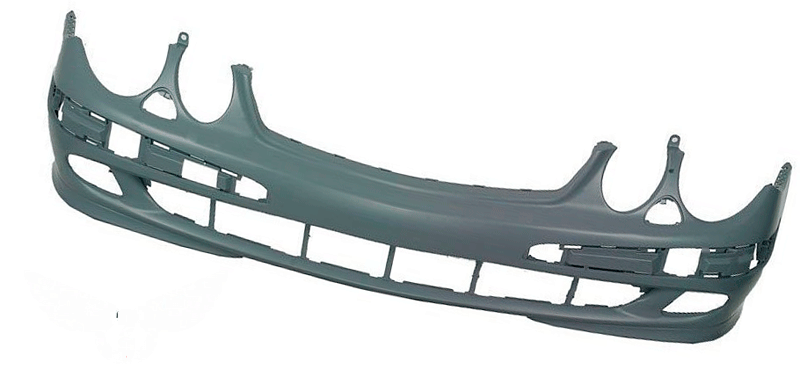 Бампер Mercedes 211 2002-2006 E-class (С отворами під омивач)