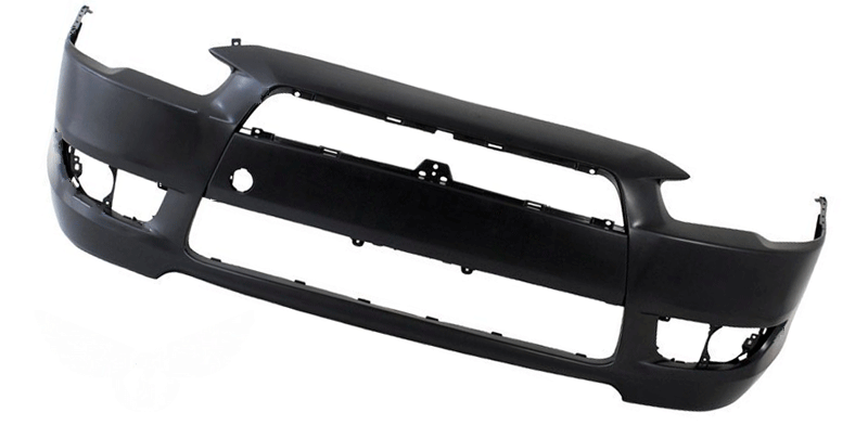 Бампер Mitsubishi Lancer 10 2007-2010 (Без отворів під спойлер)