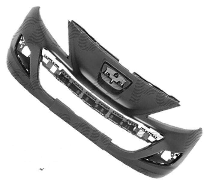 Бампер Peugeot 207 2006+