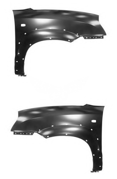 Крило Hyndai Tucson JM 2004-2013 (С отвором під повторювач повороту, з отвором накладки)