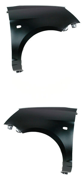 Крило KIA Picanto 2004-2007 (С отвором під повторювач повороту)