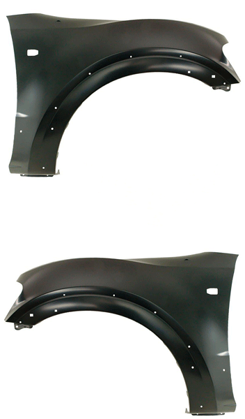 Крило Mitsubishi Padgero 2003-2007 (С отвором під повторювач повороту)