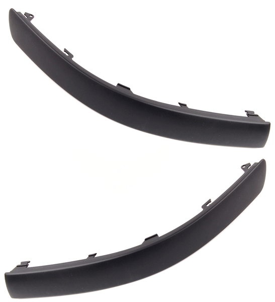 Накладка бампера  VW Passat B5 2000-2005 (Без отверстий под хромированный молдинг)