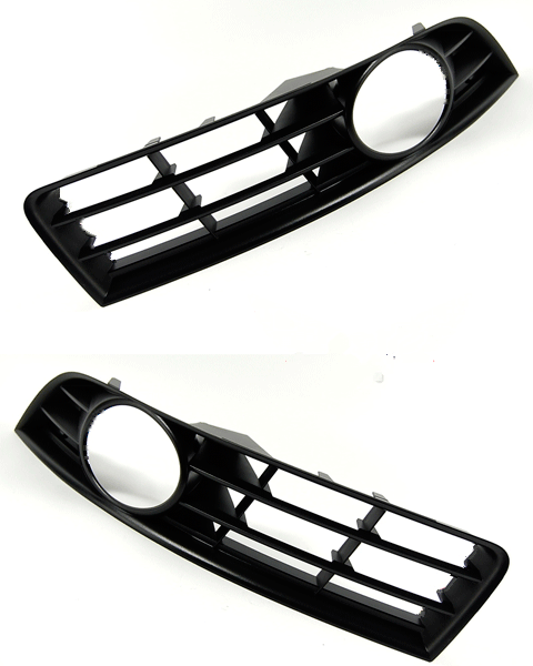 Решетка в бампер VW Passat B6 2005-2010 (Под противотуманные фары)