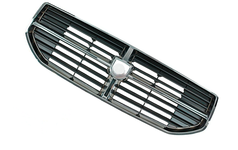 Решітка Dodge Caliber 2007-2011 (Хромированная-чорна)