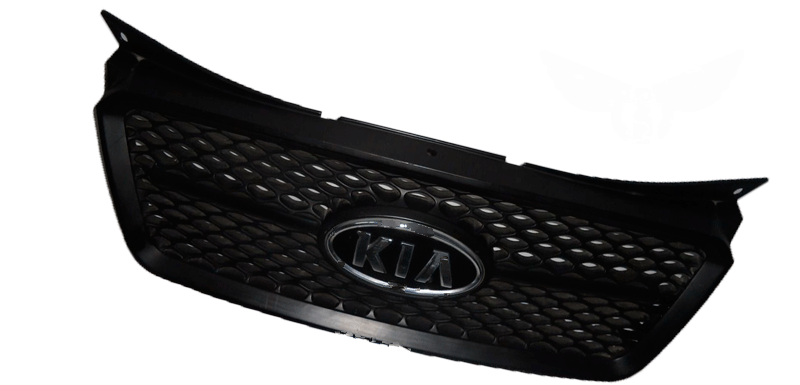 Решітка KIA Picanto 2007-2011 (Чорна)