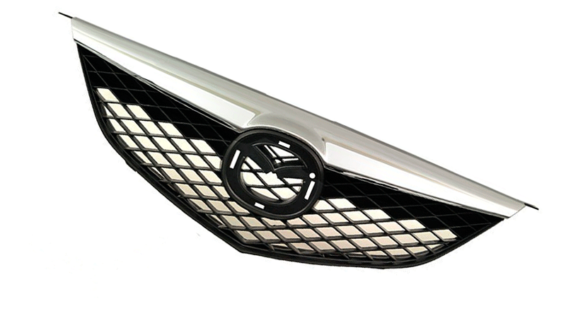 Решітка Mazda 6 GG - GY 2002-2006 (Комплект з накладкою)
