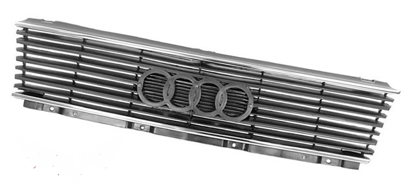 Решітка Audi 100 - 200 1982-1991 (С хромованим молдингом)