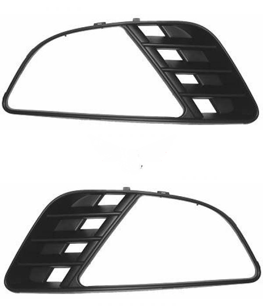 Решітка в бампер Ford Fiesta 2002-2006, для протитуманних фар