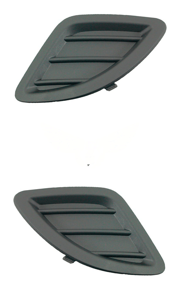 Решітка в бампер KIA Ceed 2007-2009 (Без отворами 5 Door - Універсал)