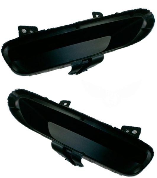 Решітка в бампер Mazda 6 GH 2008-2010 (Чорна, нижня заглушка)