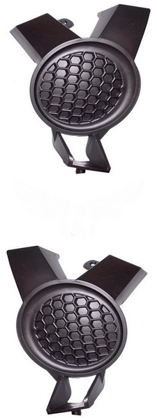 Решітка в бампер Nissan Qashqai 2006-2009 (Заглушка противотуманной фари)