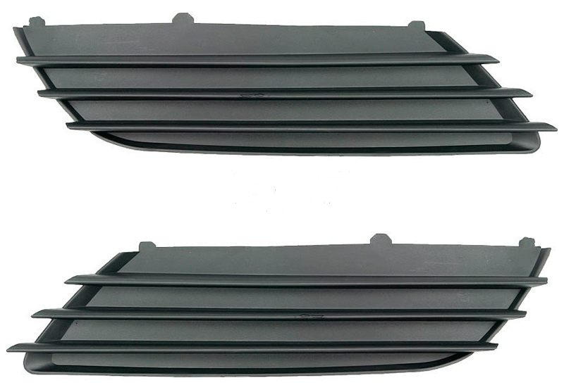Решітка в бампер Opel Astra H 2003-2007 (Без отворів)