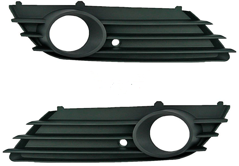 Решітка в бампер Opel Astra H 2003-2007 (С отворами)