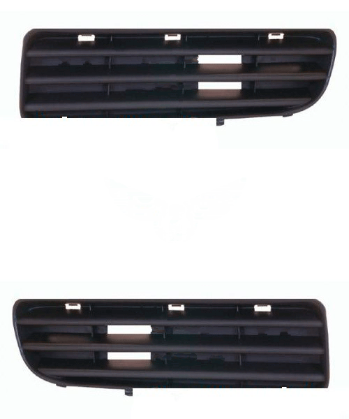 Решітка в бампер Skoda Octavia Tour 2000-2009 (Чорна крім Turbo)